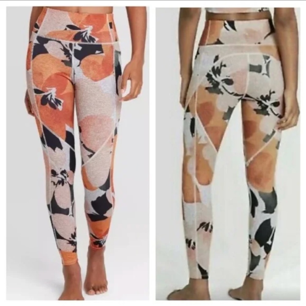 Joy Lab; Floral Print Activewear Two-Piece Set - image 4